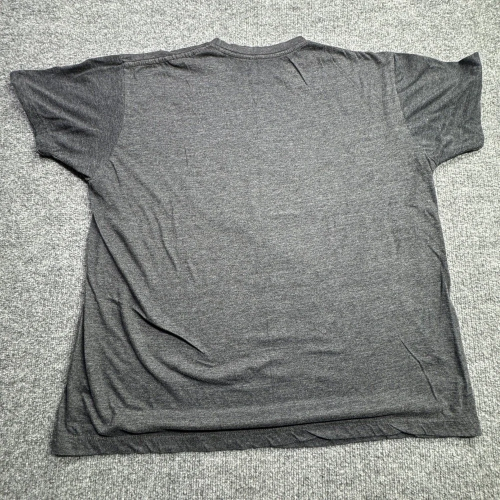 Boston Bruins Wright And Ditson T Shirt Mens XL Charcoal Gray NHL Hockey Logo